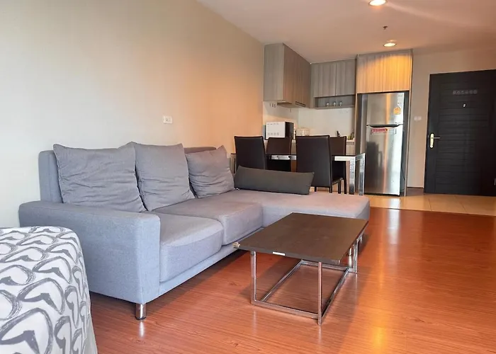 Apartment Sky - Pool - Bts - Gym - Sauna Bangkok